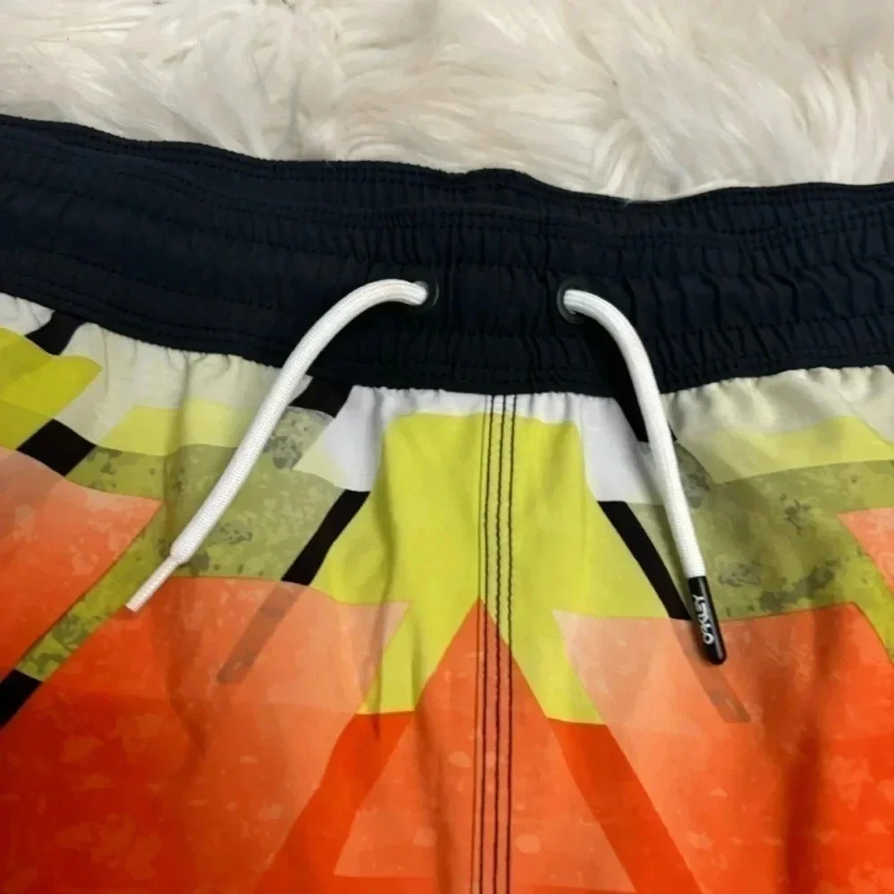 Oakley beach summer hits 16'' boardshorts rainbow sz xl